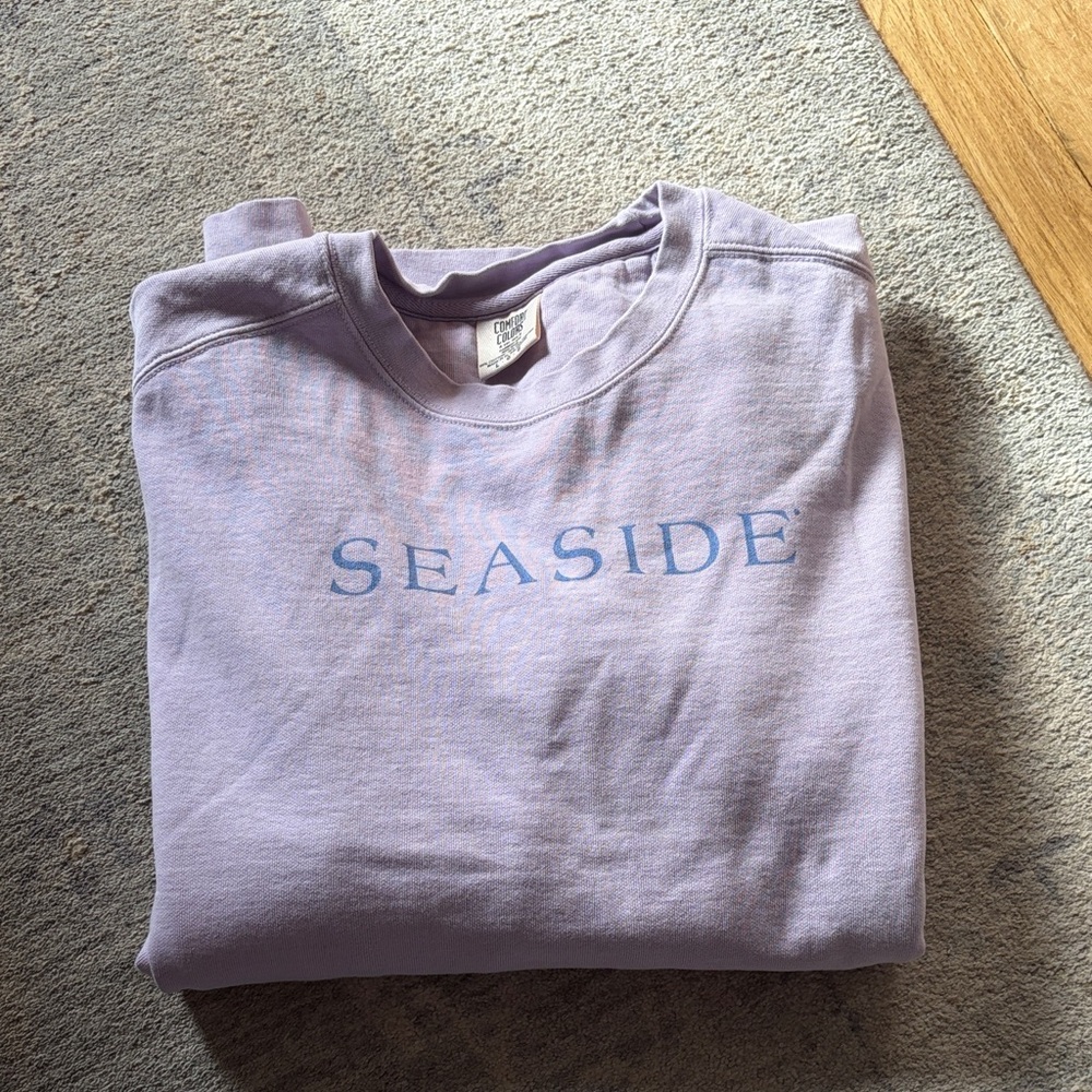 Comfort Colors Lilac Seaside Sweatshirt